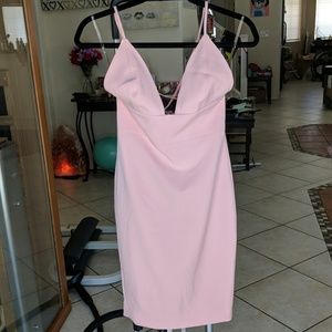 House of CB baby pink dress